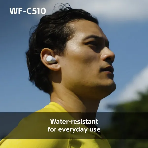 Sony WFC510W.CE7 Wireless In ear headphones - White_water resistent