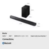 Samsung HW-Q600F/XU 3.1.2ch Q-Series Soundbar with Subwoofer - Titan Black_dimensions