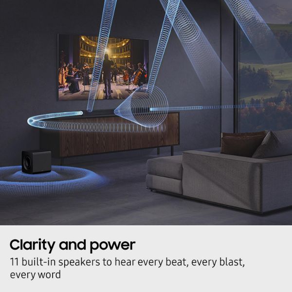 Samsung HW-Q800F/XU 5.1.2ch Q-Series Soundbar with Subwoofer - Black_power
