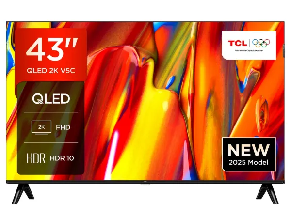 TCL 43V5C-UK 43" FHD TV Google Smart TV_front