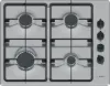 Bosch PBP6B5K60 Series 2, Gas hob, 60 cm, Stainless steel main