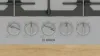 Bosch PCQ7A5I90 Series 6, Gas hob, 75 cm, Stainless steel controls