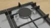 Bosch PCQ7A5I90 Series 6, Gas hob, 75 cm, Stainless steel hob