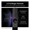 LG OLED83B56LA.AEK 83" 4K Ultra HD OLED AI B5 Smart TV_remote