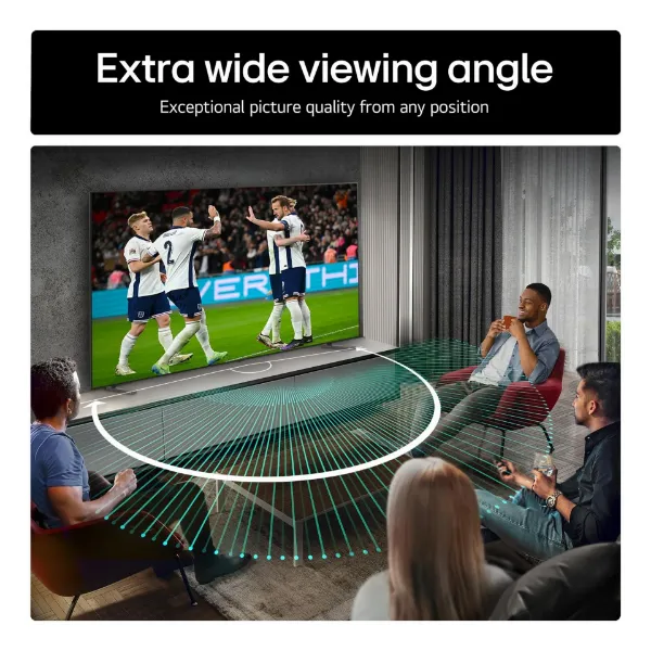 LG OLED83B56LA.AEK 83" 4K Ultra HD OLED AI B5 Smart TV_wide angle