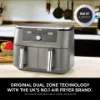 Ninja DZ400UK 9.5 litre MAX 6-in-1 Dual Zone Air Fryer - Gun Metal Grey_technology