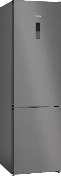 Siemens KG39NXXBF iQ300 Freestanding Fridge Freezer with Total noFrost in Brushed Black Steel AntiFingerprint_main