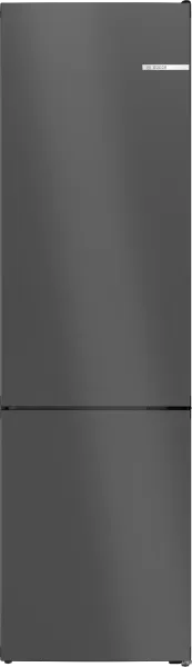 Bosch KGN39OCAFG Series 4, Free-standing fridge-freezer with freezer at bottom, 203 x 60 cm, Cast Iron, Green Collection, Total No Frost main