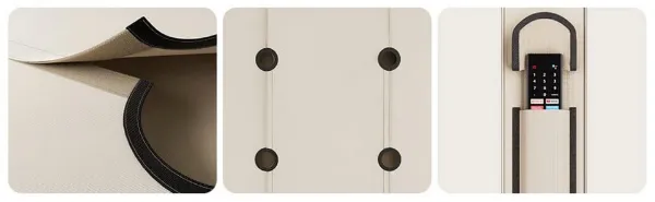 Sylvox OT65A1 Waterpoor Outdoor TV Cover for 60-65" TVs_close up