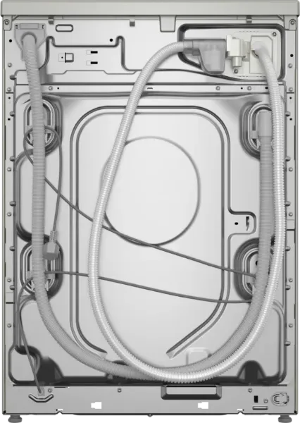 Siemens WG46H2AXGB iQ500 Washing machine, front loader 9 kg 1600 rpm, Silver inox back 2