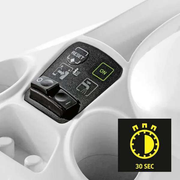 Karcher SC3 Karcher SC 3 EasyFix Steam Cleaner - White_controls