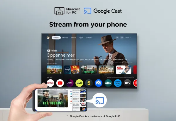 TCL 65V6C-UK 65" 4K Direct LED HDR Google TV_streaming
