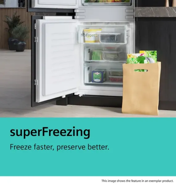 Siemens GS36NVIEPG iQ300 Free-standing freezer 186 x 60 cm Inox feature 2