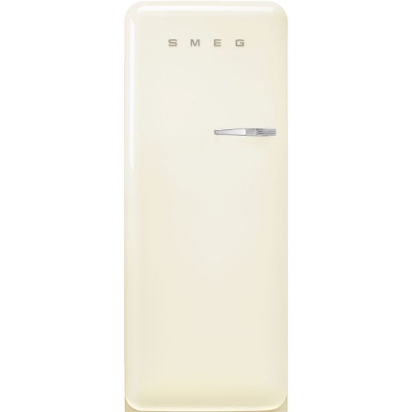 Smeg FAB28LCR6UK 60cm 50s Style Left Hand Hinged Fridge with Icebox in Cream_main