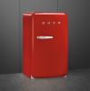 Smeg FAB10HRRD6 55cm 50s Style Red Small Right Hand Hinged Home Bar Fridge_angled view