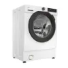 Hoover BH4S696M6DR9-80 9kg/6kg 1600 Spin Built In Washer Dryer - White & Anthracite Door_angled