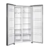 Hoover HHSBSO-6174XK-1 91cm 60/40 Frost Free American Fridge Freezer - Stainless Steel_interior empty