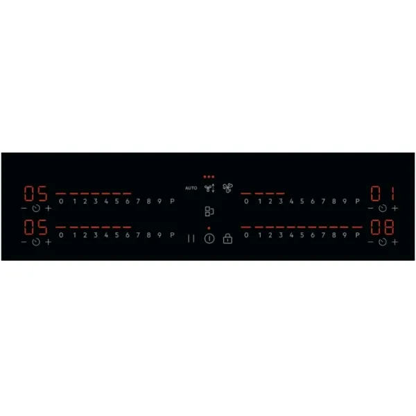 AEG TCH74B01FZ 6000 SaphirMatt® 70cm Induction Extractor Hob _controls