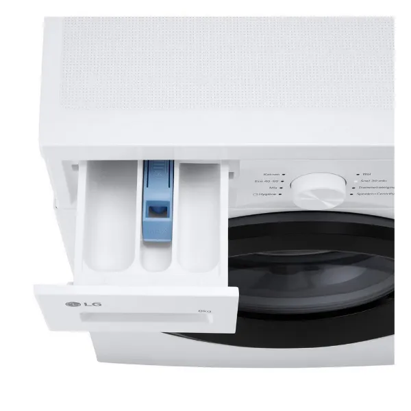 LG F4A10S8NWK 8kg 1400 Spin  Washing Machine - White_detergent drawer