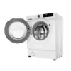 Hoover BH4S69M6DR9J-80 9kg 1600 Spin Built in Washing Machine - White & Anthracite_open door