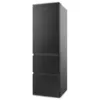Haier HTR3518ENMTK Freestanding Fridge Freezer in Black