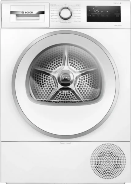 Bosch Series 4 WTH85226G 8kg Heat Pump Tumble Dryer - White_main