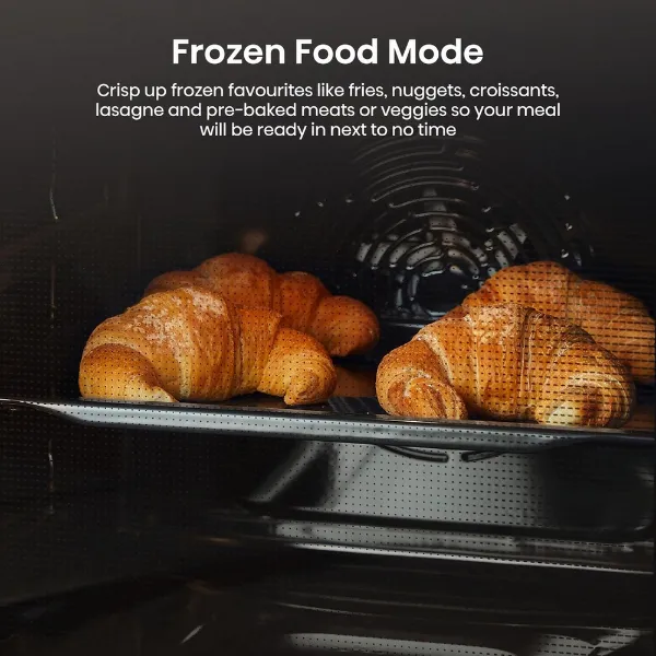 Hisense BI622AXPGUK 59.5cm Built In Electric Single Oven - Black & Stainless Steel_frozen food mode