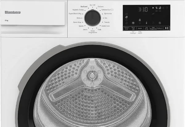 Blomberg LTA18321W 8kg Heat Pump Tumble Dryer - White_front