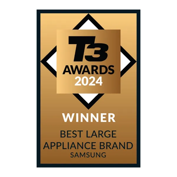 Samsung RB34C632ESA/EU 59.5cm 65 / 35 Split Fridge Freezer - Silver / White_winner