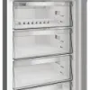 Hotpoint HPKF 6353 XBR4UK Freestanding 50/50 Fridge Freezer in Black - Main Storage 2
