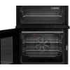 Beko EDC6731S 60cm Double Oven Electric Cooker with Vitroceramic Hob - Silver_shelves