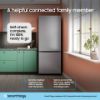 Samsung RB50DG632ES9EU  Series 8 SpaceMax™ 505L Smart Combi Fridge Freezer in Silver_smart things