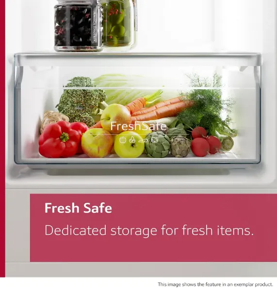 Neff KI7861FE0G  60/40 Split N 30 Built In Fridge Freezer - Display Model_fresh safe