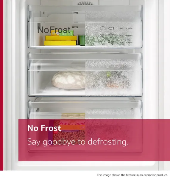 Neff KI7861FE0G  60/40 Split N 30 Built In Fridge Freezer - Display Model_no frost