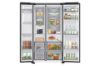 Samsung RS70F64KDTEU Series 6 SpaceMax™ Smart American Fridge Freezer in Silver_interior full
