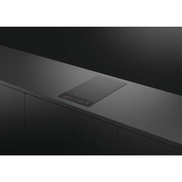 Fisher & Paykel CI302DTB4 30cm 'Touch & Slide' Control Frameless 2 Zone Induction Hob - Black