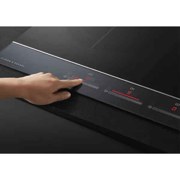 Fisher & Paykel CI905DTB4 90cm Induction 'Touch & Slide Control' Frameless 5 Zone Induction Hob