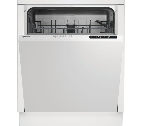 Indesit IN2IE13DT70UK Fully Integrated Full Size Dishwasher - White Control Panel with Fixed Door Fixing Kit - E Rated main