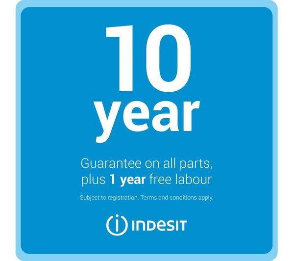 Indesit IN2IE13DT70UK Fully Integrated Full Size Dishwasher - White Control Panel with Fixed Door Fixing Kit - E Rated warranty