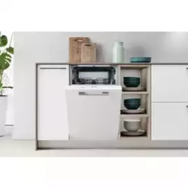 Indesit IN2IE10CS80UK Slimline Integrated Dishwasher - White main
