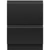 Fisher & Paykel DD60D4HZB9 Dishwasher DishDrawer™ Double - Matt Black Glass
