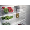 Indesit INBUL011.UK Low Frost Integrated Fridge - Steel - Holds 8 Shopping Bags - E Rated drawers