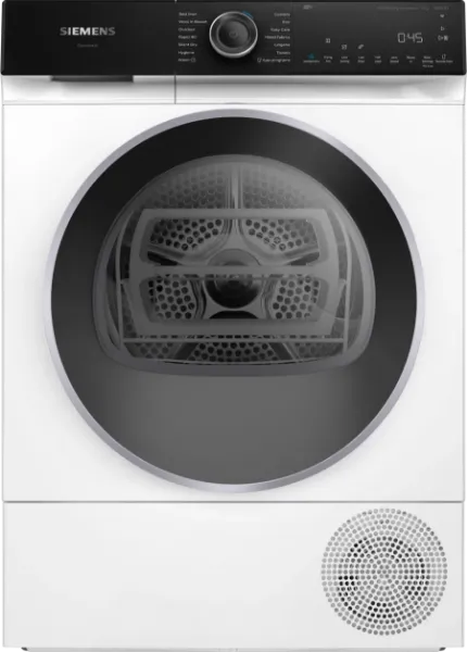 Siemens WQ46H2D9GB Heat Pump Tumble Dryer in White