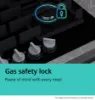 Siemens EP9A6MI40 90cm Gas Hob in Black_gas safety lock