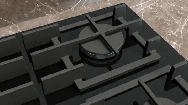 Siemens EP9A6MI40 90cm Gas Hob in Black_burner