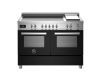 Bertazzoni Professional 120cm Induction Range Cooker with Twin Oven in Nero