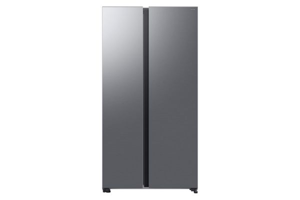 Samsung RS70F67QCTEU Series 7 SpaceMax™  Smart American Fridge Freezer in Silver_main