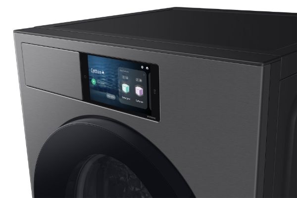 Samsung WF90F09C4SU1 Series 9 AI Home 9kg 1400 Spin Smart Washing Machine - Silver_controls