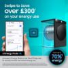 Samsung WW11DG6B25LBU1 Series 6 AI Energy 11kg 1400 Spin Smart Washing Machine - Black_ai energy mode