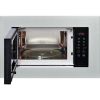 Indesit MWI 120 GX UK Built In Microwave and Grill - Stainless Steel open